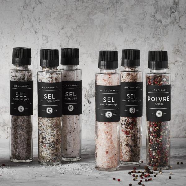 Lie Gourmet Grinder - 5-Corn Pepper Blend - Afbeelding 2