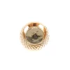 HV theelichthouder scales 7x7x4cm goud - Afbeelding 2