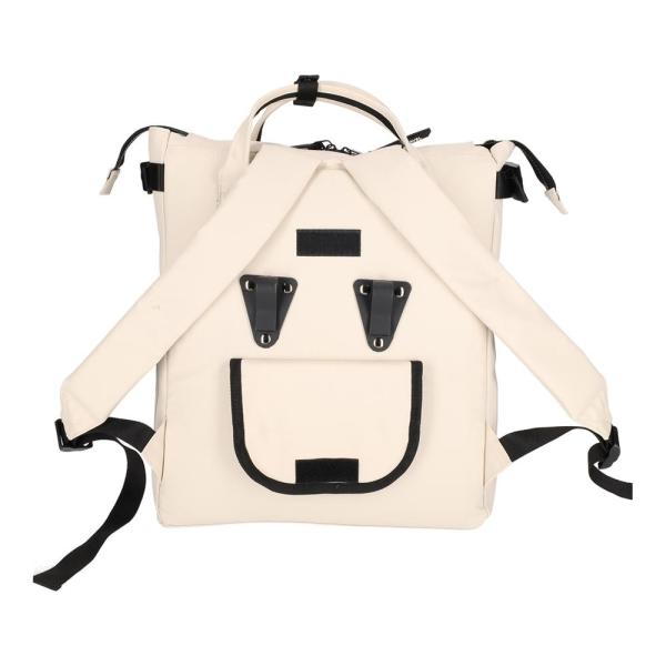 NORLÄNDER Fiets Shopper Rugtas Boston Off-White - Afbeelding 5