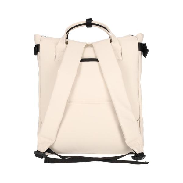 NORLÄNDER Fiets Shopper Rugtas Boston Off-White - Afbeelding 4