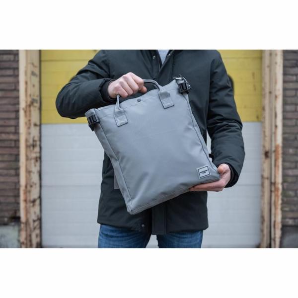 NORLÄNDER Fiets Shopper Rugtas Boston Grijs - Afbeelding 3