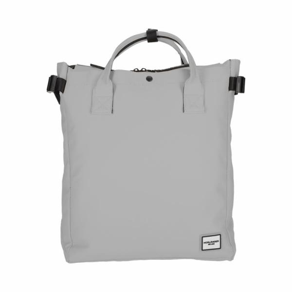 NORLÄNDER Fiets Shopper Rugtas Boston Grijs - Afbeelding 2