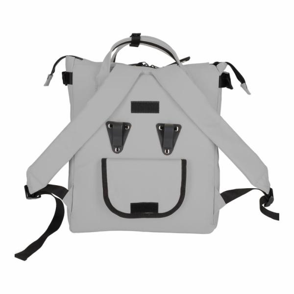 NORLÄNDER Fiets Shopper Rugtas Boston Grijs - Afbeelding 7