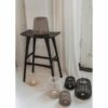 Lantaarn Sil Zwart Small - Afbeelding 2