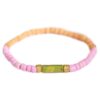 Bracelet Ibiza love light pink