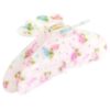 Hair clip white flower