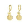 Oorbellen shell story - goud