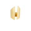 Basic kokerring structuur - goud - Afbeelding 2