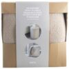Vouwpoef Teddy taupe ø33,5cm - Afbeelding 2