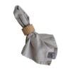 Leeff Napkins Nora Light Grey, set of 2 - Afbeelding 2