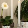 LED honeycomb kaars white set van 2 - Afbeelding 2