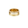 Ring dubbel met steentjes - Goud kleur