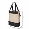 S.G. Fiets Shopper Met Koelvak RPET Taupe - Afbeelding 2