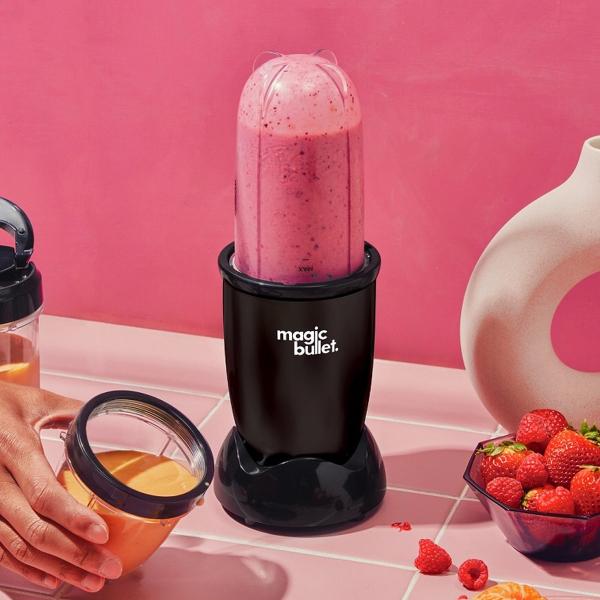 Magic Bullet Original - Incl. To Go Bekers & Digitaal Receptenboek - Blender - Glossy Zwart - Afbeelding 7
