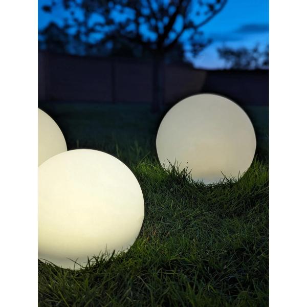 LED Lamp – Lamp met geïntegreerd solarpaneel, set van 3 | Wit