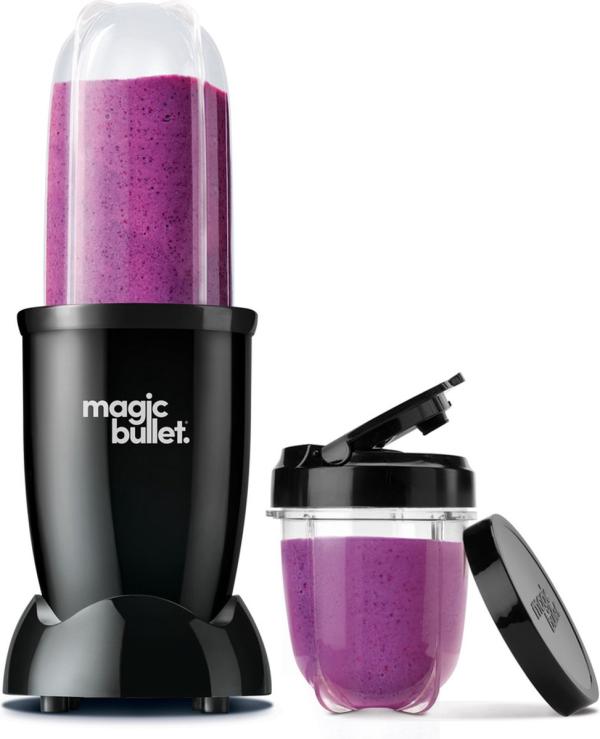 Magic Bullet Original - Incl. To Go Bekers & Digitaal Receptenboek - Blender - Glossy Zwart