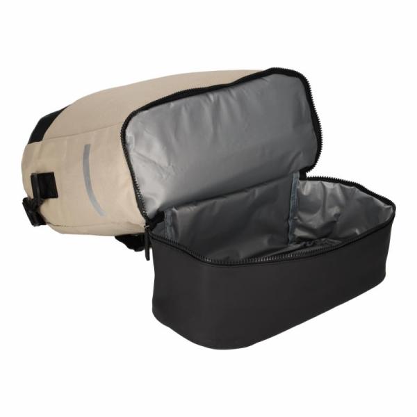 S.G. Fiets Shopper Met Koelvak RPET Taupe - Afbeelding 4