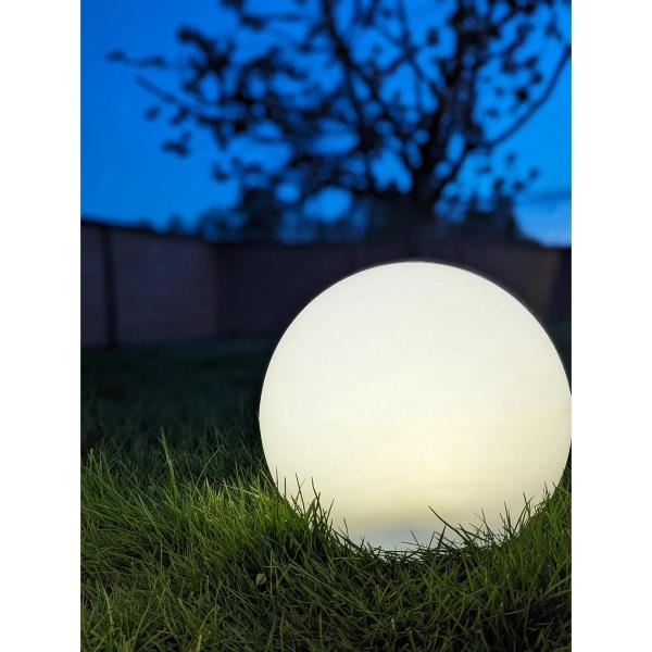 LED Lamp – Lamp met geïntegreerd solarpaneel, set van 3 | Wit - Afbeelding 2