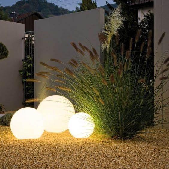 LED Lamp – Lamp met geïntegreerd solarpaneel, 25cm | Wit - Afbeelding 5