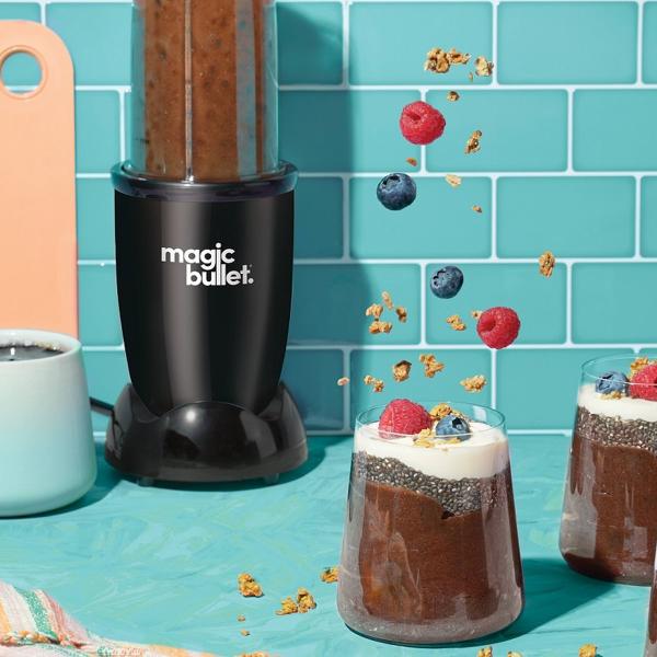 Magic Bullet Original - Incl. To Go Bekers & Digitaal Receptenboek - Blender - Glossy Zwart - Afbeelding 8