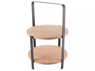 Etagère bamboe hout ø27x39cm