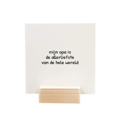 Quote blockie | Allerliefste opa