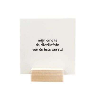 Quote blockie | Allerliefste oma