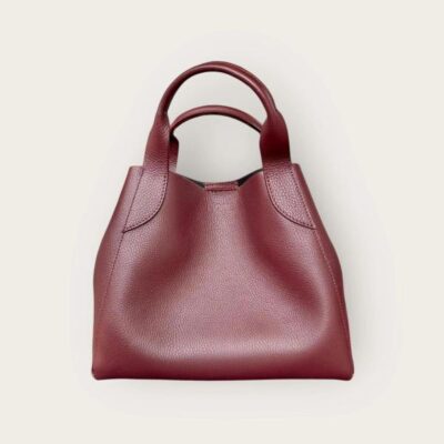 ELIZA BAG | BURGUNDY LEATHER