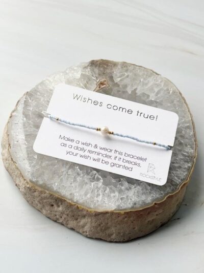 Wish Bracelet – Sky Blue