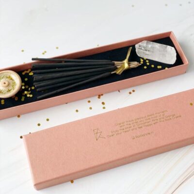Wierook & Gemstone giftbox: gold edition