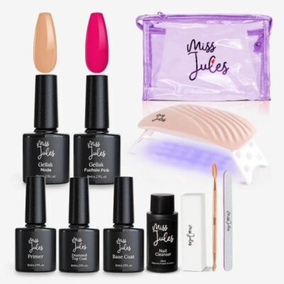 Gellak Starterspakket Nude, Fuchsia Pink