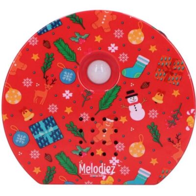 Melodiez geluidsbox Kerst rood