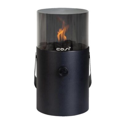 Cosiscoop Original gaslantaarn black smoked