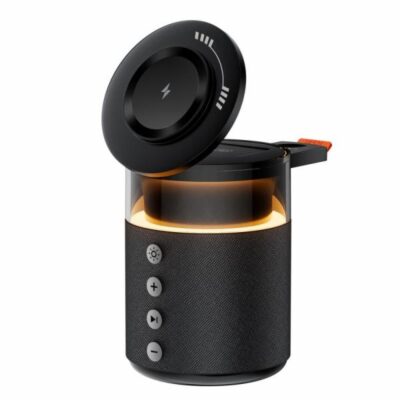 5 in 1 Charging Speaker Zwart
