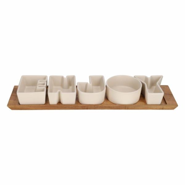 Serveerset ENJOY Steengrijs - Afbeelding 4