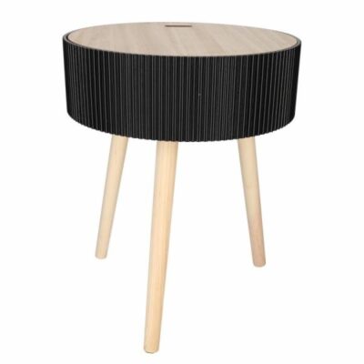 Opberg Bijzettafel Levi Zwart