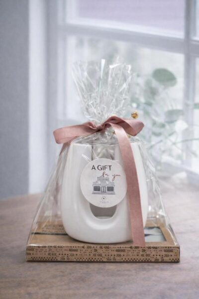 Secret Message Cadeau wit