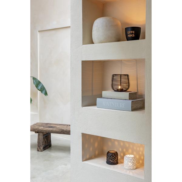 Theelichthouder Jamie Off-White - Afbeelding 4
